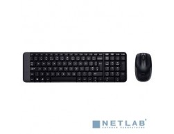 Беспроводной комплект клавиатура + мышь Logitech Wireless Combo MK220 USB (920-003169) Black, Пенза.