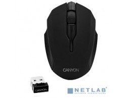 Манипулятор мышь CANYON CNR-FMSOW01 (Wireless 2.4GHz, Optical 1600dpi,3 Btn) черный, Пенза.