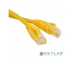 Комм шнур Hyperline (PC-LPM-UTP-RJ45-RJ45-C5e-0.15M-LSZH-YL) UTP, кат 5e, 0,15м с RJ45 (желтый), Пенза.