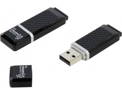Флеш диск USB 2.0 Smartbuy 8Gb Quartz Series (SB8GBQZ-K) черный, Пенза.