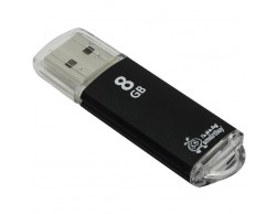 Флеш диск USB 2.0 Smartbuy 8Gb V-Cut Series (SB8GBVC-K) черный, Пенза.