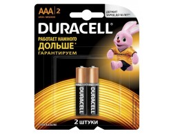 Батарея DURACELL LR03-2BL BASIC CN (AAA) (2 шт. в уп-ке), Пенза.