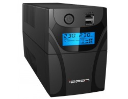 Источник бесперебойного питания Ippon Back Power Pro II Euro 650 (мощность 360 Вт, 2 розетки, защита линий связи RJ-45, USB 2шт), Пенза.