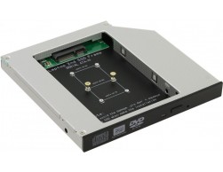Переходник в отсек оптического привода ноутбука 2.5 ORIENT (UHD-2MSC12) 12.7 мм, Пенза.
