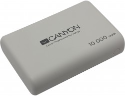 Портативный аккумулятор CANYON (CNS-CPBP10W) Power Bank 10000 MAh, White, Пенза.