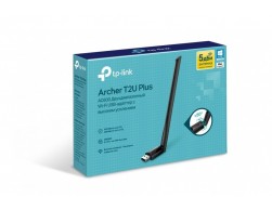 Беспроводной адаптер TP-Link ARCHER T2U PLUS AC600 (до 433Mbps, USB, 2.4ГГц / 5ГГц, 1 фиксированная антенна, 802.11 B/G/N/Ac), Пенза.
