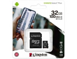 Карта памяти Micro SecureDigital 32Gb Kingston Class 10 (SDCS2/32GBSP) UHS-I, Пенза.