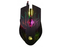 Манипулятор Мышь A4Tech Bloody Q51 (игровая, подсветка, 3200dpi, 8 кн, USB) черный, Пенза.