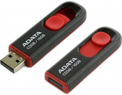 Флеш диск USB 2.0 A-DATA 16Gb C008 (AC008-16G-RKD) красный, Пенза.