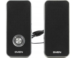 Колонки SVEN 325 (2x3Вт, 80 Гц - 20 кГц, пластик, 3.5мм, USB) черный, Пенза.