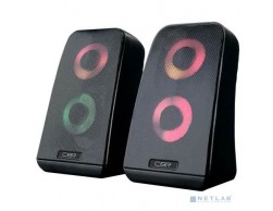 Колонки CBR CMS 512L (2x3Вт, 20 Гц - 18 кГц, RGB-подсветка, 3.5мм, USB) черный, Пенза.