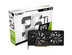 Видеокарта PALIT RTX3060Ti DUAL OC (8192Mb, 256 Bit, GDDR6, 1695/14000, HDMI X 1, DP X 3, PCI-Express) RTL, Пенза.