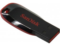 Флеш диск USB 2.0 SanDisk 128Gb USB Drive Cruzer Blade (SDCZ50-128G-B35) Black, Пенза.