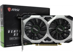 Видеокарта MSI GTX 1650 VENTUS D6 XS OCV1 (4Gb, 128 Bit, GDDR6, 1620/12000, HDCP, DVI, HDMI, DP, PCI-Express) RTL, Пенза.