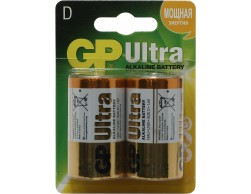 GP Ultra Alkaline (GP 13AU-CR2 )13AU LR20, 2 шт D (2 шт. в уп-ке), Пенза.