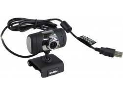 Камера Web SVEN IC-525 (SV-0602IC525) (1.3 Мпикс, 1280 х 1024, микрофон, USB 2.0) черный, Пенза.