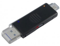 Картридер внешний USB 3.0/MicroUSB Speed Dragon UCR01A (MicroSD/SDHC/SDXC) Black, Пенза.