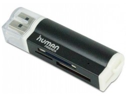 Картридер USB 2.0 CBR Human Friends Lighter (Micro MS(M2)/SD/MicroSD/T-Flash/MS-DUO/MMC/SDHC/DV/MS PRO/MS/MS PRO DUO) Black, Пенза.