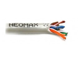 Кабель UTP Cat.5e 4 пары (1/305 м) NEOMAX (0.48мм, медь) [NM710001], Пенза.