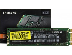 Твердотельный накопитель SSD 250Gb SAMSUNG (MZ-N6E250BW) M.2 860 EVO RTL (W520/R550) TLC, Пенза.