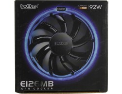 Вентилятор PCCooler E126M B (S1200, 1151, 1155, AM4, AM3+, AM2+, FM1, FM2) TDP 92W RTL, Пенза.