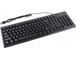 Клавиатура Genius Smart KB-101 (влагоустойчивая, клавиш 105, провод 1.5 м, USB) черный, Пенза.