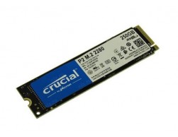 Твердотельный накопитель SSD 250Gb CRUCIAL P2 2.5'' (CT250P2SSD8) PCIe Gen 3.0, NVMe (R2100/W1150) 3D QLC, Пенза.