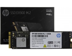 Твердотельный диск 120GB HP EX900 M.2, NVMe 3D TLC [R/W - 1900/650 MB/S], Пенза.