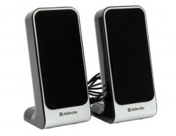 Колонки Defender SPK 220/225 (2x2Вт USB питание) черный, Пенза.