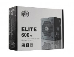 Блок питания 600W COOLER MASTER ELITE V4 (MPE-6001-ACABN-EU) (ATX, APFC, 3xSATA, 1xPCI-E(6+2), 120mm Fan) RTL, Пенза.