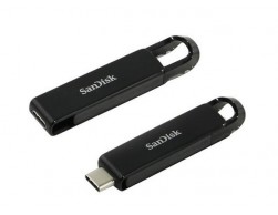 Флеш диск USB Type-C SanDisk 64Gb Ultra (SDCZ460-064G-G46) черная, Пенза.