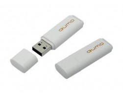 Флеш диск USB 2.0 QUMO 16GB Optiva 01 White (QM16GUD-OP1-White) белая, Пенза.