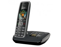 Телефон беспроводной Gigaset C530A (АОН + CallerID, мелодии 30шт, автоответчик) черный, Пенза.