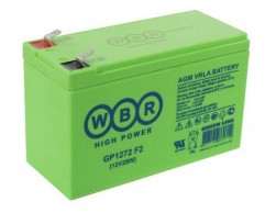 Батарея аккумуляторная WBR GP1272 (28W) (12V 7Ah), Пенза.