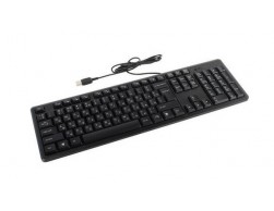 Клавиатура A4Tech KK-3 (104 клавиши, USB) черный, Пенза.