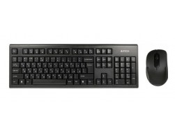 Беспроводной комплект клавиатура + мышь A4Tech 7100N (USB) черный, Пенза.