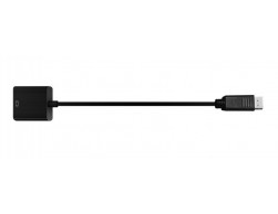 Переходник Bion HDMI-DP 19F/20M, длина кабеля 15см, черный [BXP-A-HDMI-DP-02], Пенза.