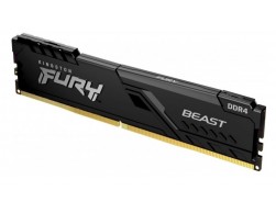 Память DDR4 8GB 3600MHz (KF436C17BB/8) Kingston Fury Beast Black, Пенза.
