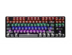Клавиатура Oklick 969G SHOTGUN (механическая, RGB подсветка, металлический корпус, USB) черный, Пенза.