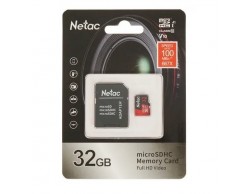 Карта памяти Micro SecureDigital 32GB Class 10 Netac P500 Extreme Pro (NT02P500PRO-032G-R), Пенза.