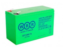 Батарея аккумуляторная WBR GP1290 F2 (12V/9Ah), Пенза.