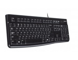 Клавиатура Logitech K120 Black USB (заводская гравировка) RU/LAT (920-002522), Пенза.