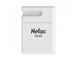 Флеш диск USB 2.0 Netac 64Gb U116 (NT03U116N-064G-20WH) белая, Пенза.