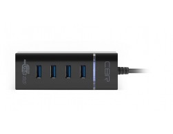 Контроллер HUB USB 3.0 CBR CH-157 4-х портовый (провод 50см), Пенза.