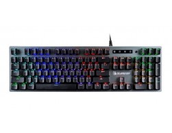 Клавиатура A4Tech Bloody B765 (механическая, RGB подсветка, USB) серый, Пенза.