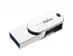 Флеш диск USB 3.0/TypeC Netac 64Gb U785C (NT03U785C-064G-30PN) металл, Пенза.