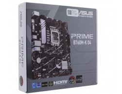 Мат.плата ASUS PRIME B760M-K D4 RTL (S1700, B760, 2xDDR4, PCI-E, GBL, 8ch Audio, 2 X M.2, D-SUB, HDMI, MATX), Пенза.