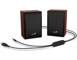 Колонки GENIUS SP-HF380BT (2 X 1,5Вт, 150 Гц - 20 кГц, питание от USB, Bluetooth ) дерево, Пенза.