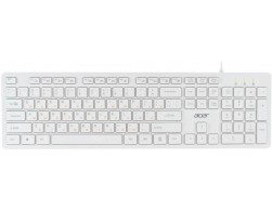 Клавиатура Acer OKW123 [ZL.KBDEE.00D] белый USB, Пенза.