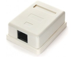 Розетка RJ-45 кат.5e внешняя 1 порт Gembird NA212, Пенза.